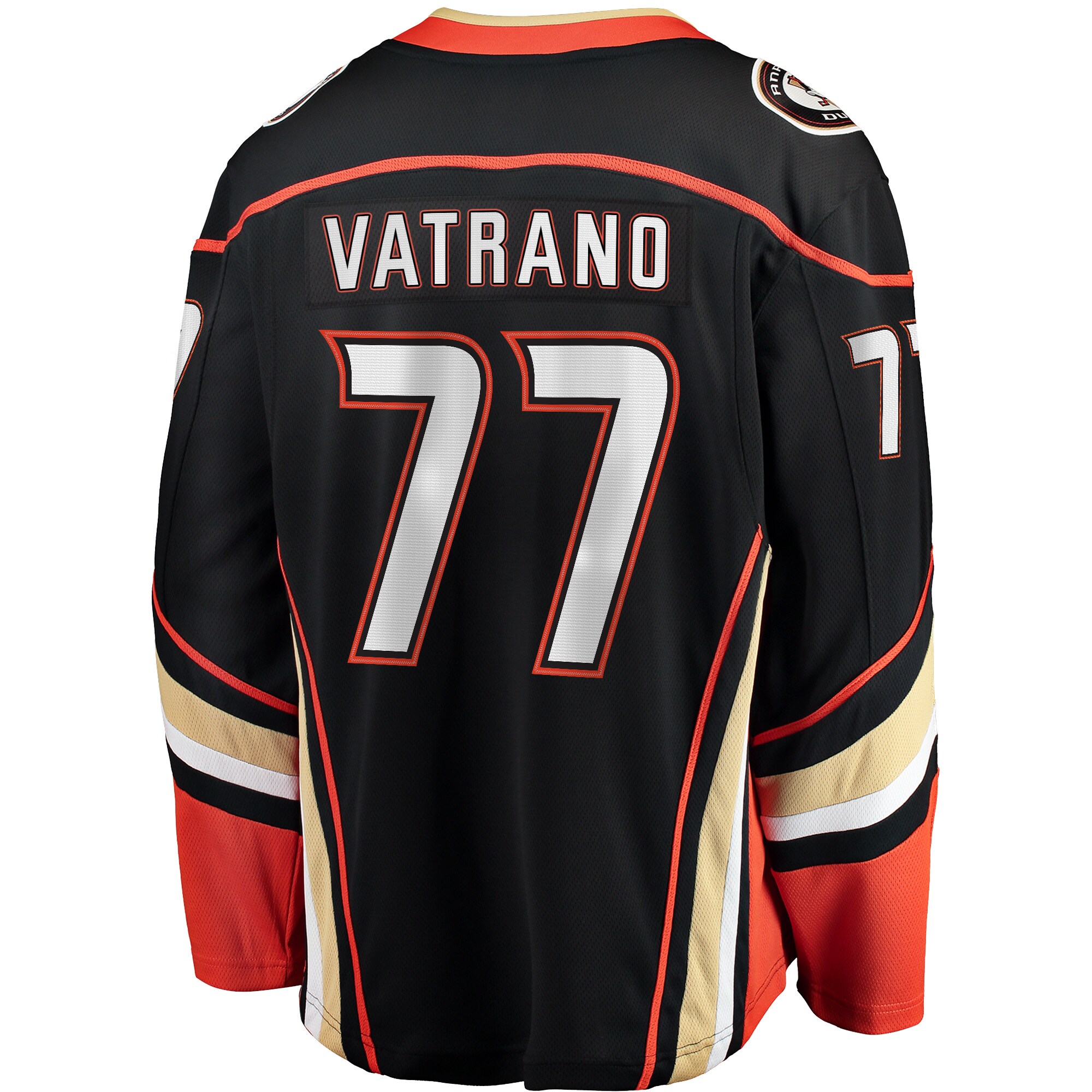 Frank Vatrano Anaheim Ducks Fanatics Home Breakaway  Jersey – Black