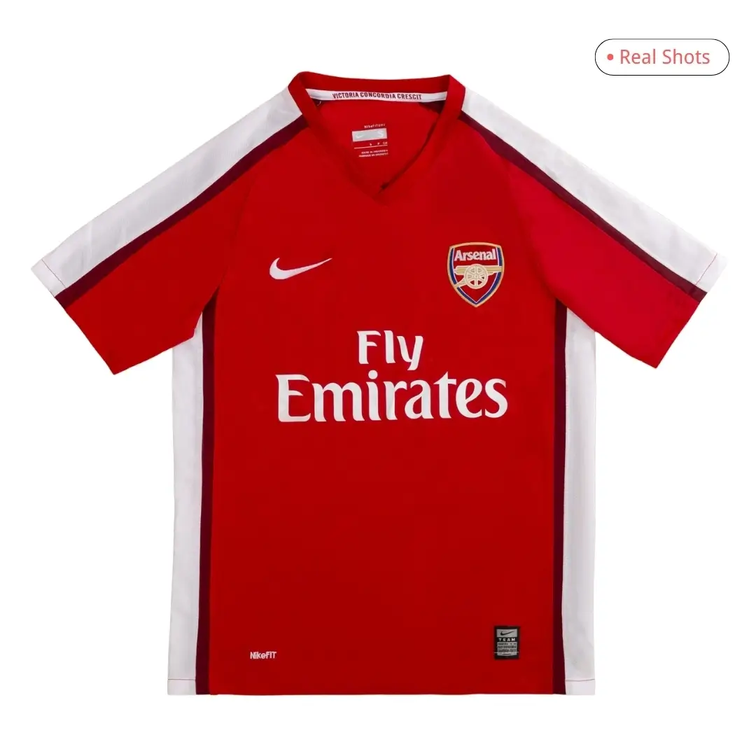 Arshavin #23 Arsenal 2008/10 Home Retro Football Jersey