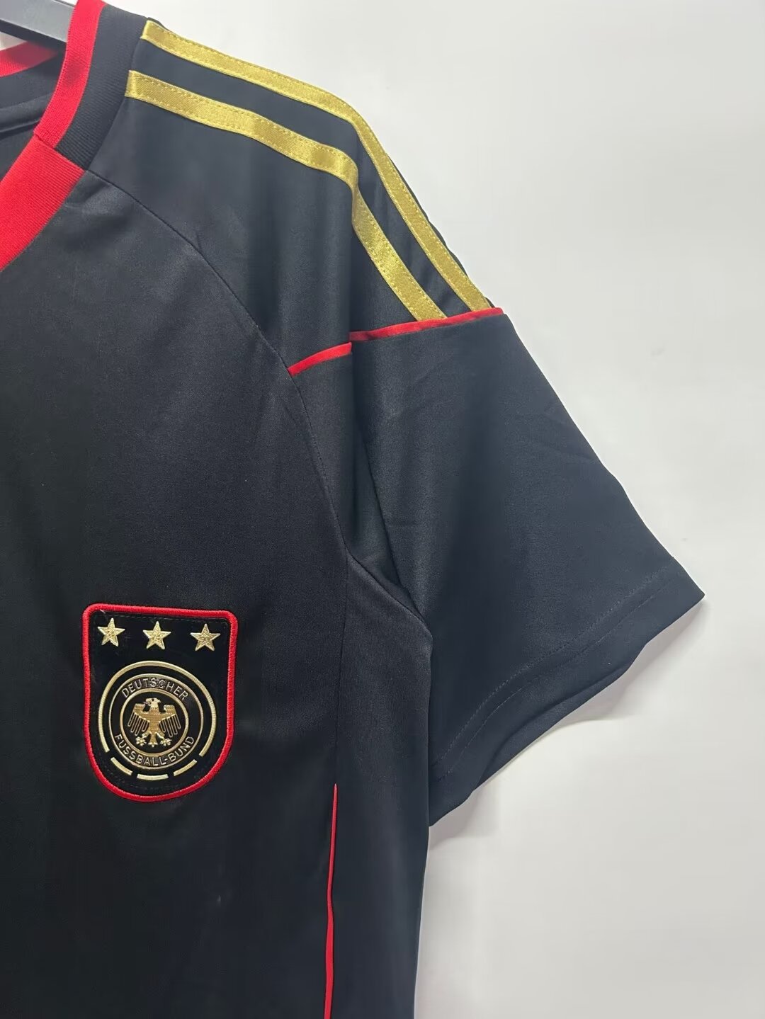 2010 Germany Retro Black Away Jersey