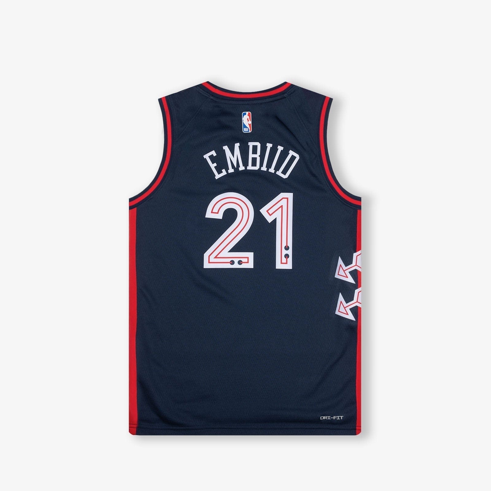 Joel Embiid Philadelphia 76ers 2024 City Edition Swingman Jersey - Black