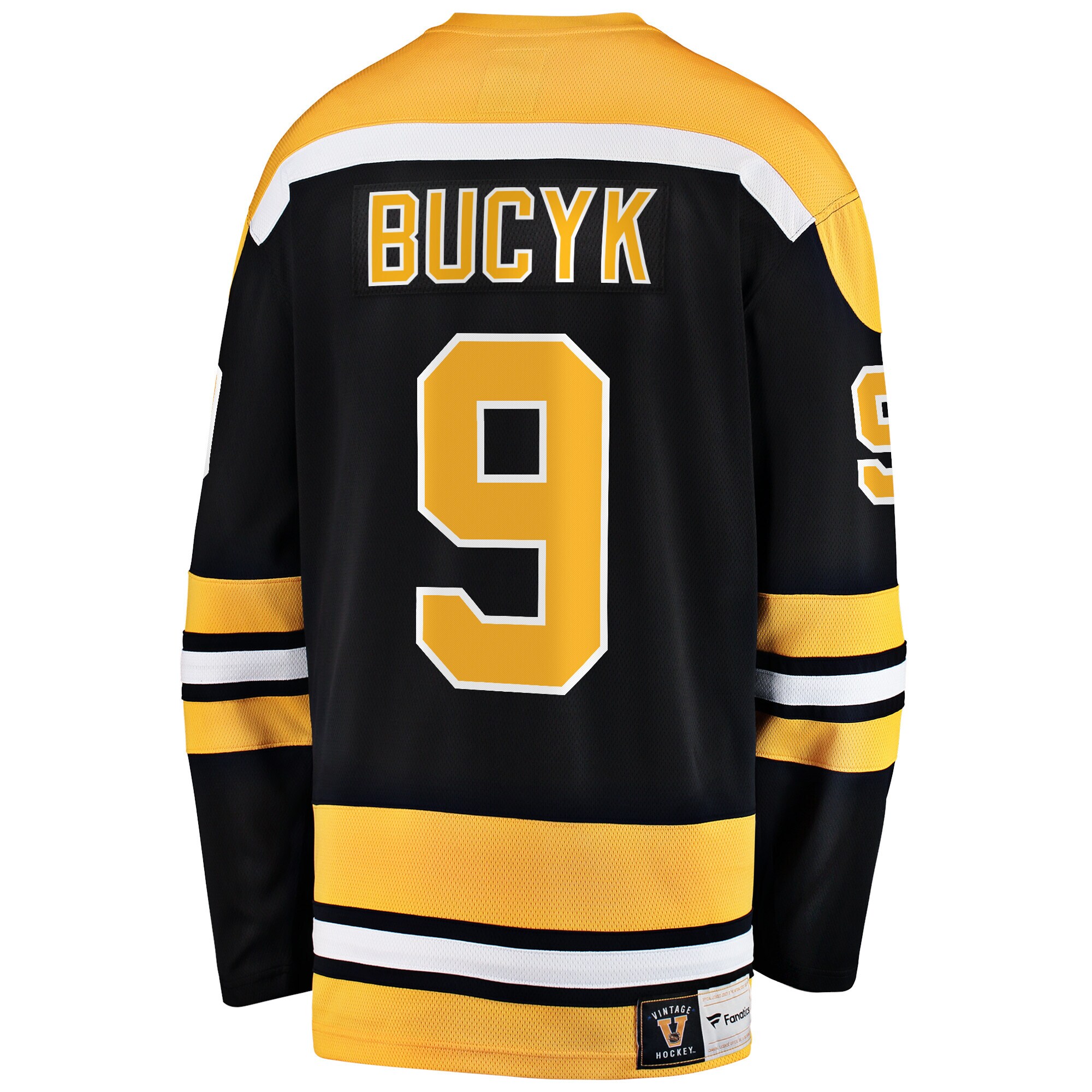 John Bucyk Boston Bruins Fanatics Premier Breakaway Retired  Jersey – Black
