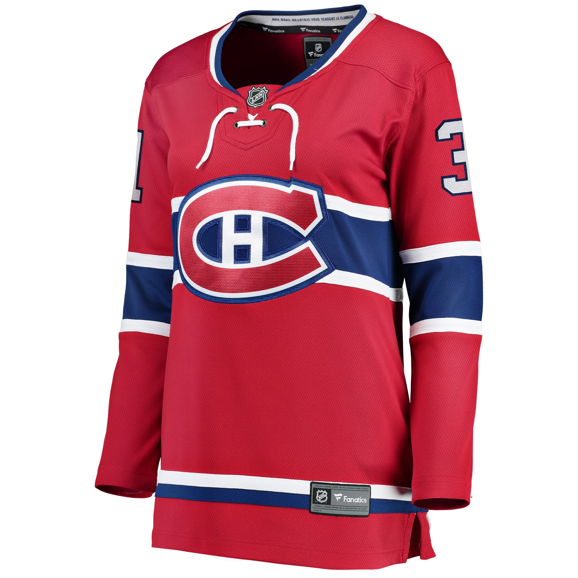 Carey Price Montreal Canadiens Fanatics Women’s Home Breakaway   Jersey – Red