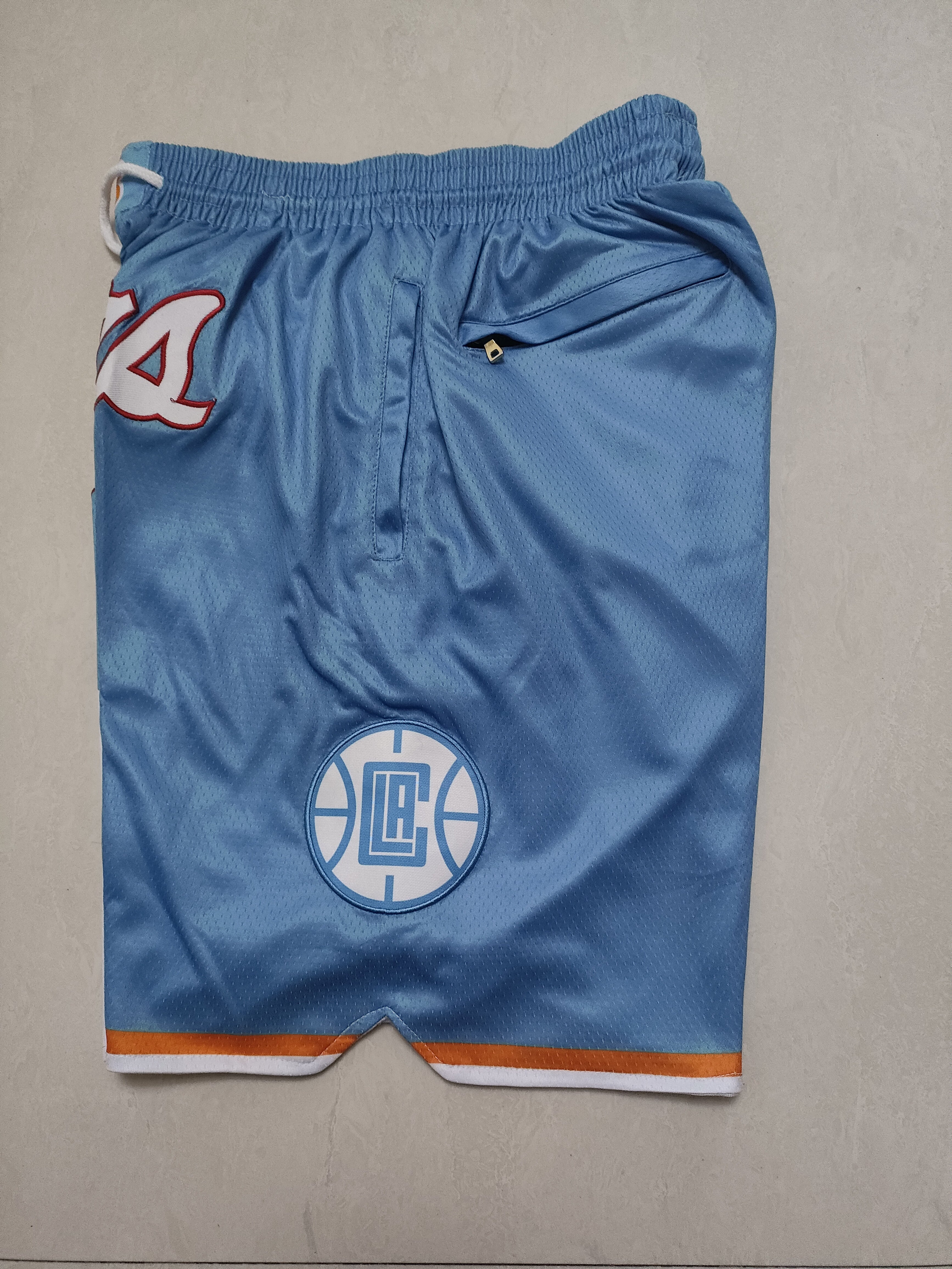 Los Angeles Clippers Moon Blue City Edition Pocket Shorts