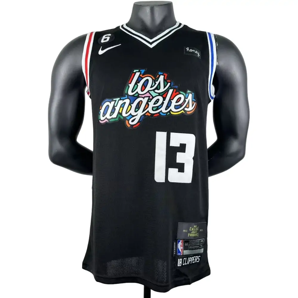 Embroidery 23 season Clippers City Edition No. 13 George