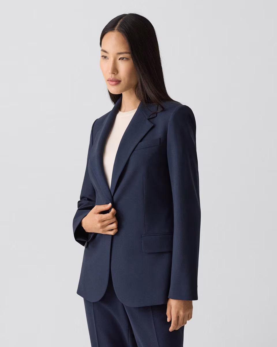 Lynnia Blazer in Good Wool