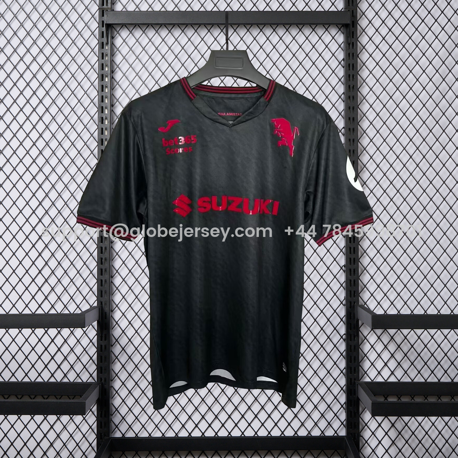 Torino 25-26 120th Anniversary Black Special Jersey - Fans Version