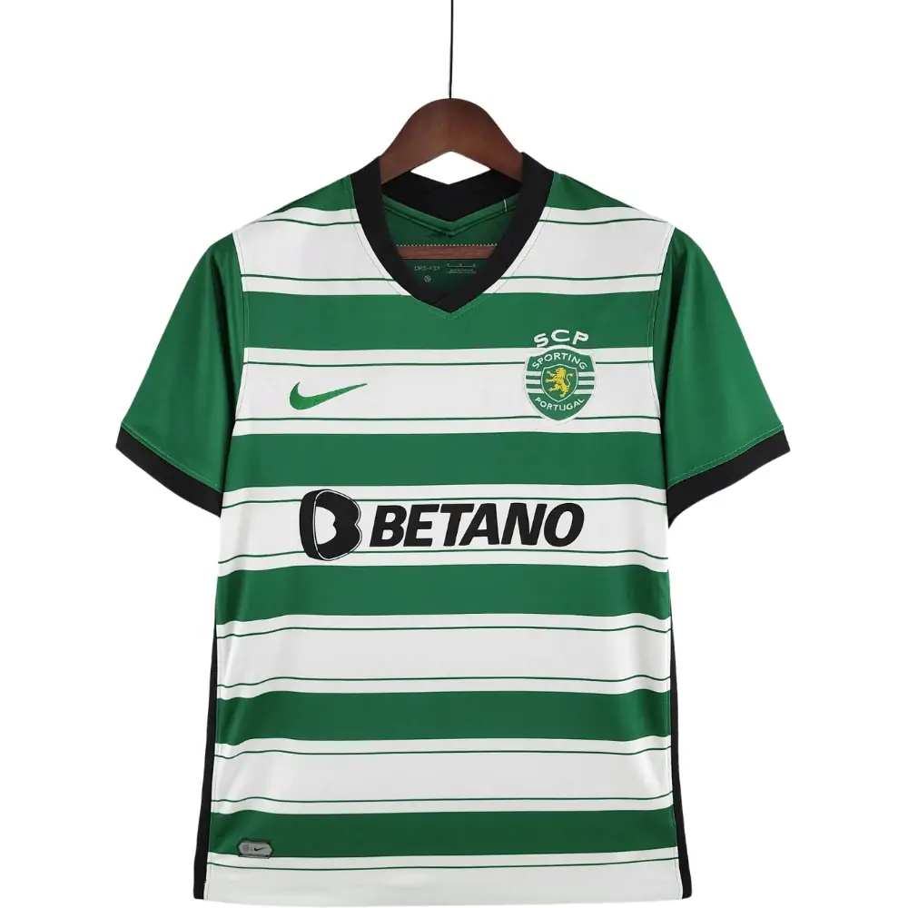 2022/2023 Sporting Lisbon Home Football Shirt - Fans Edition