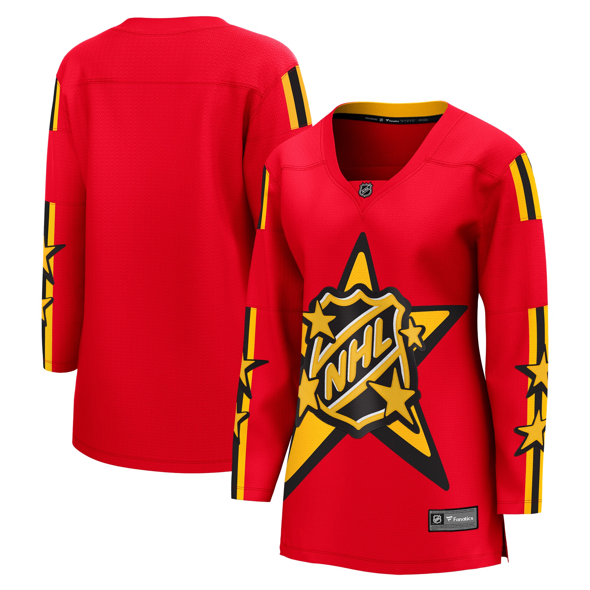 Fanatics Women’s 2024 NHL All-Star Game Breakaway Jersey – Red