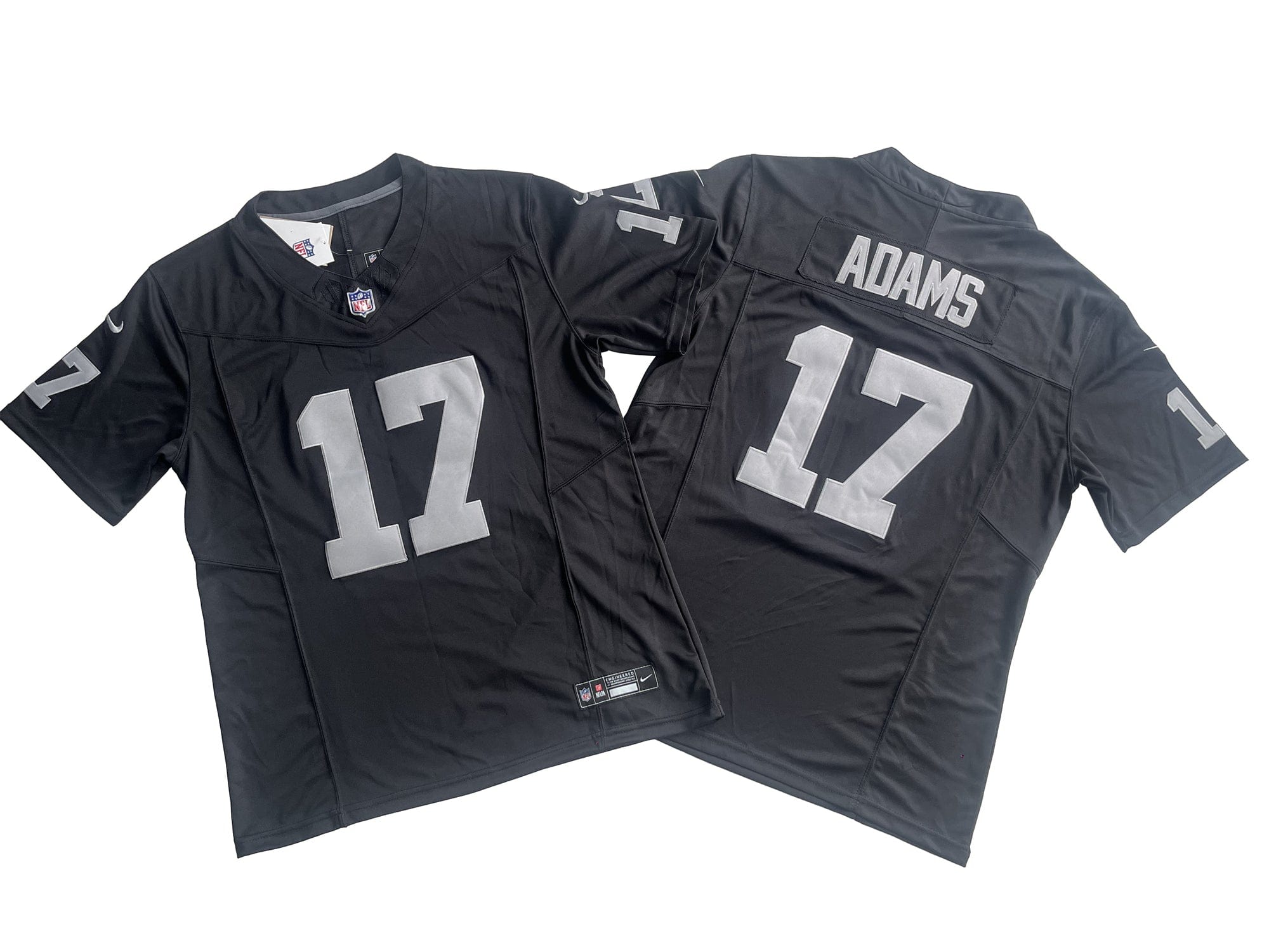 Las Vegas Raiders 17# Davante Adams Nike Vapor F.U.S.E. Limited Jersey