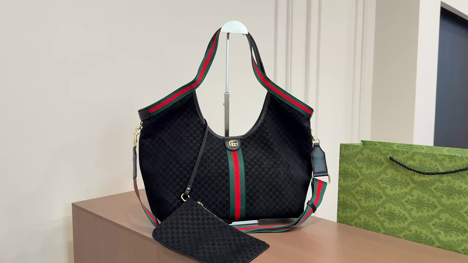 Gucci Attache Large Hobo Bag
