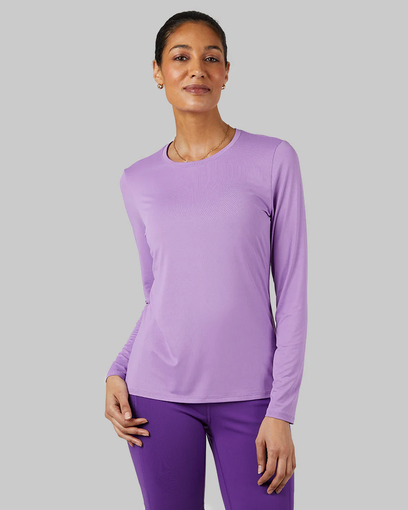 WOMEN'S AIR MESH LONG SLEEVE T-SHIRT