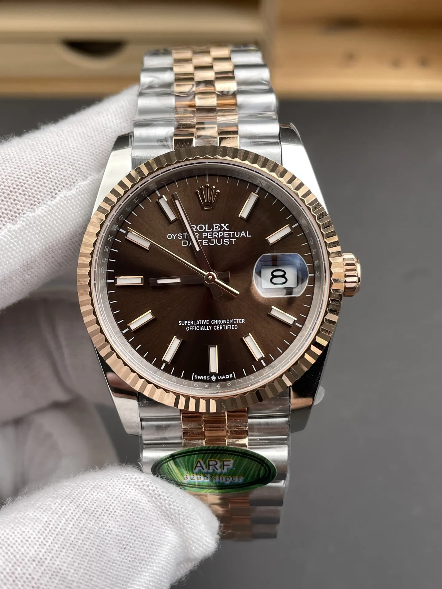 Rolex Datejust Rose Gold 36mm