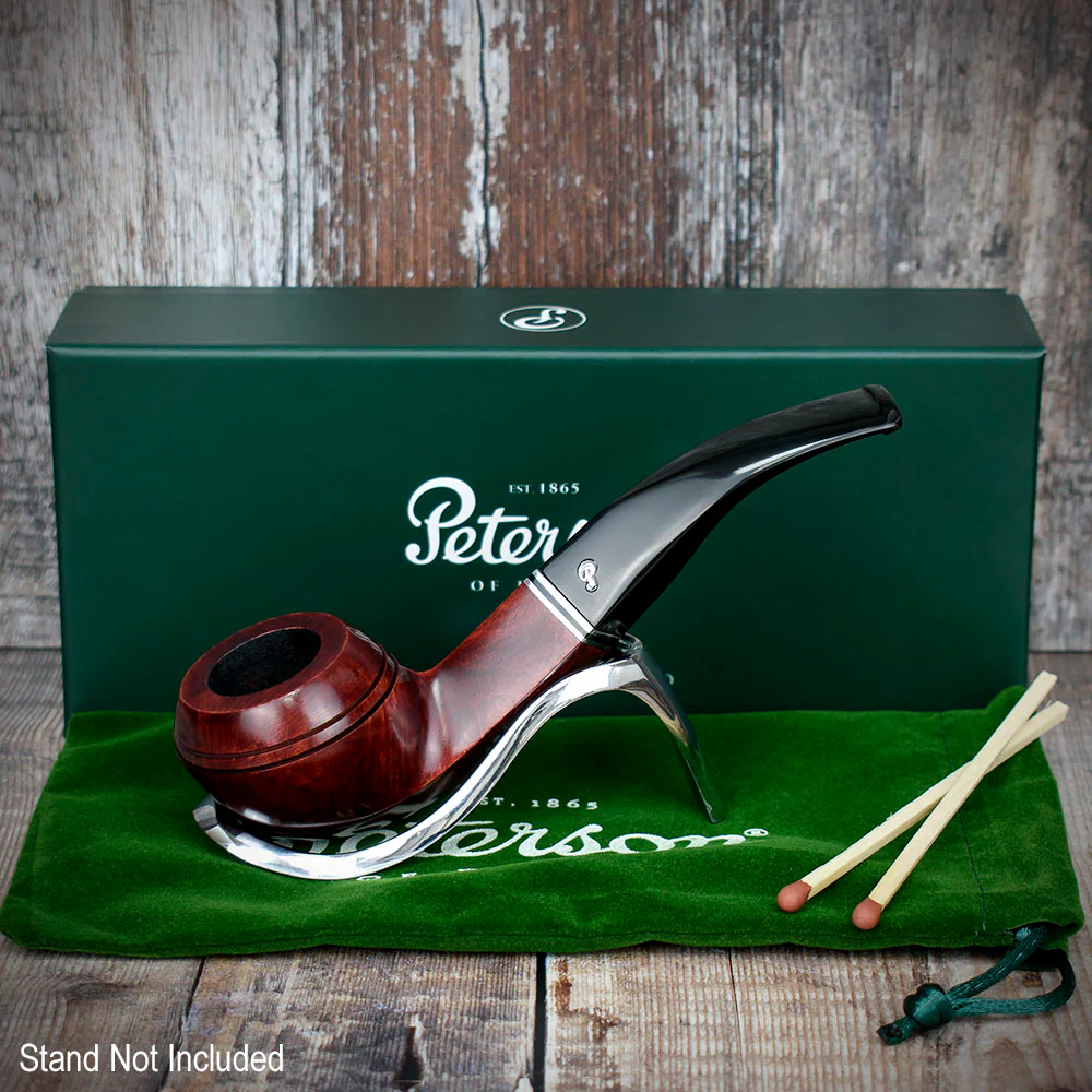 Peterson of Dublin Killarney Red Briar Smoking Pipe - Shape No.80s