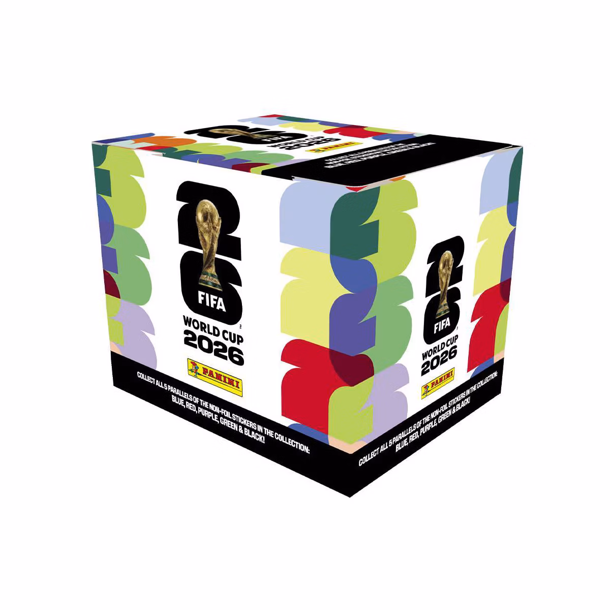 ✨2026 Panini FIFA World Cup Sticker Collection Box | Includes Exclusive Orange Parallel