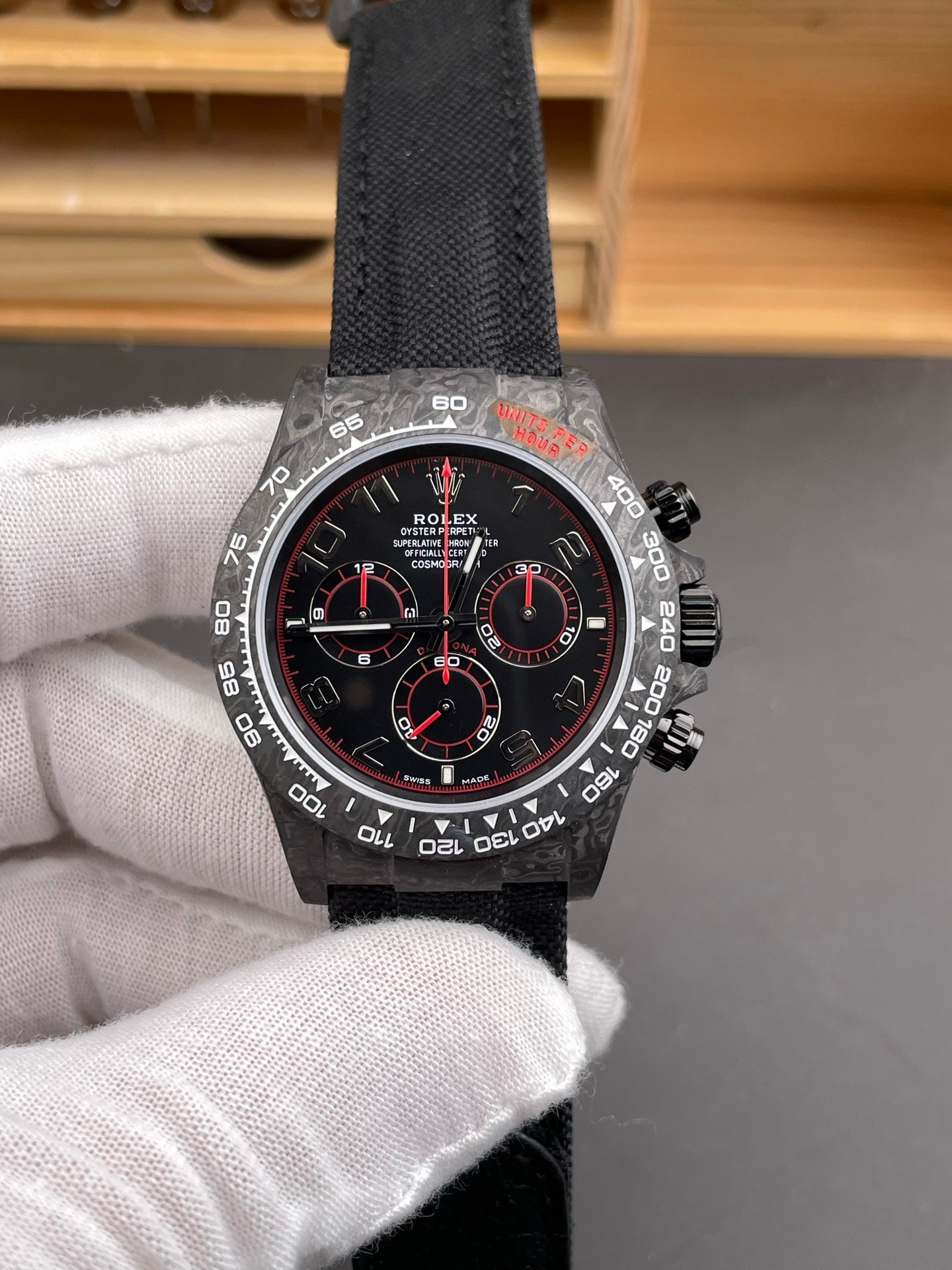 Rolex Daytona Carbon Red Devil