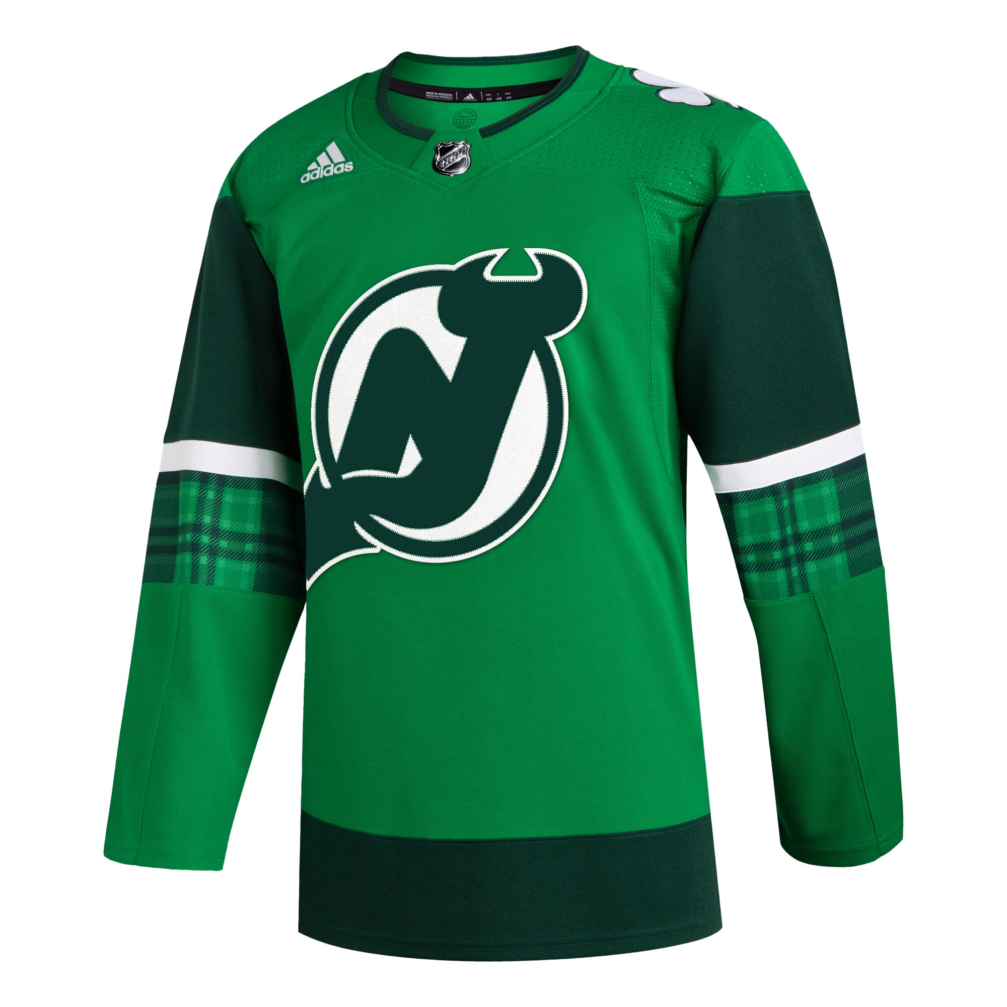 New Jersey Devils  2023 St. Patrick’s Day Primegreen  Jersey – Kelly Green