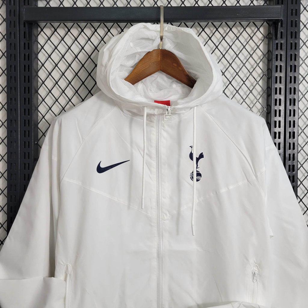2023/2024 Tottenham Windbreaker White Jersey