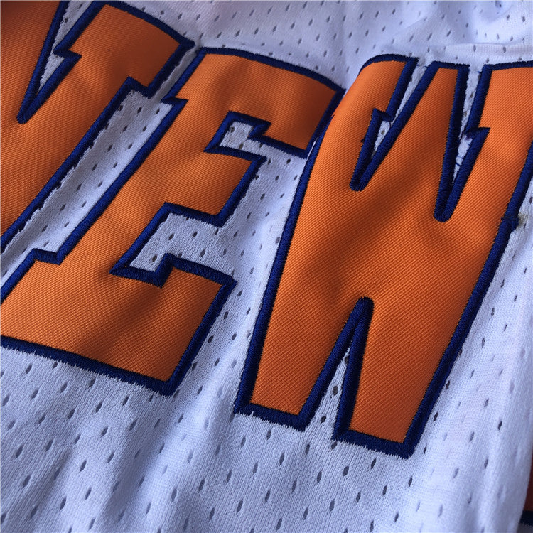New York Knicks JUST DON co-branded shorts-white shorts