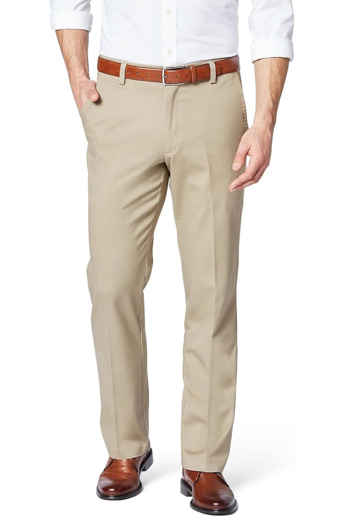 Men's Straight Fit Easy Khaki Pants
