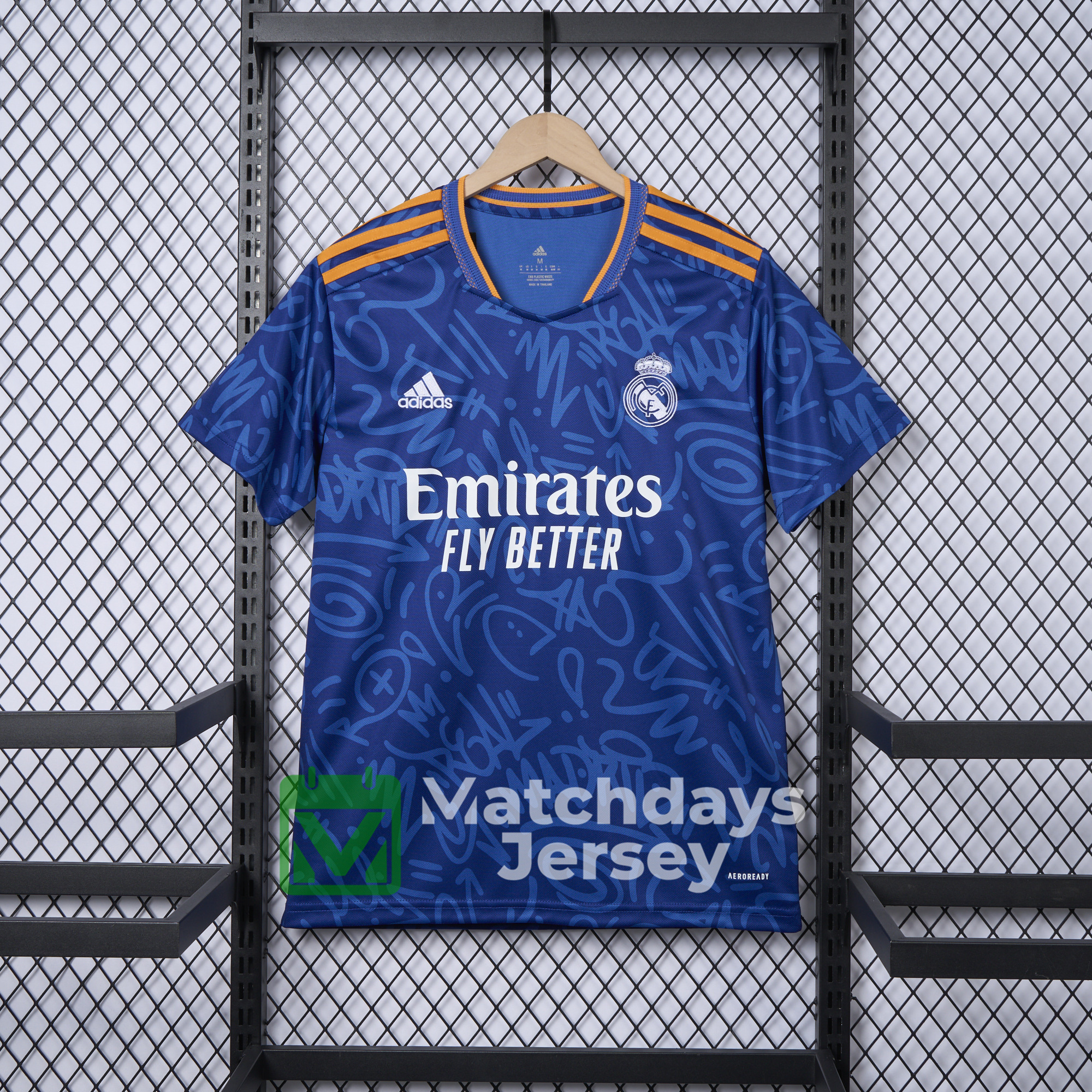 Retro Real Madrid 2021-22 Away Jersey
