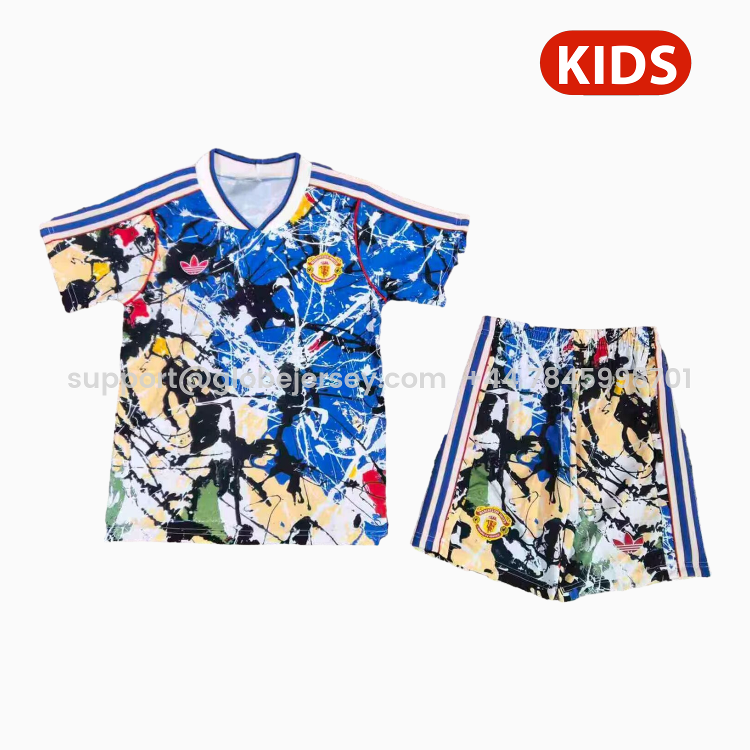 Manchester United 25-26 Stone Roses Special Kids Kit