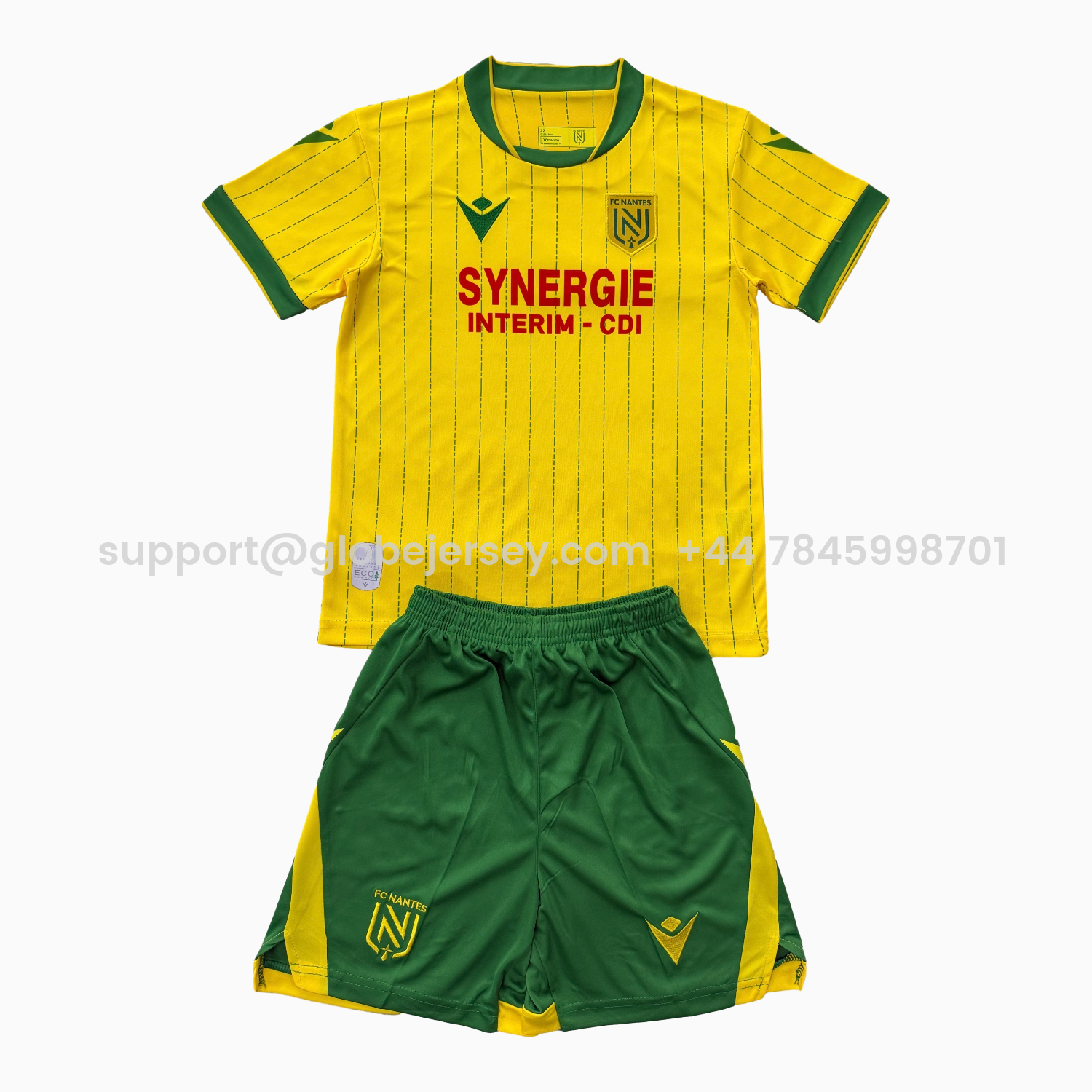 Nantes 25-26 Home Men's Adult Jersey Set - Fans Version