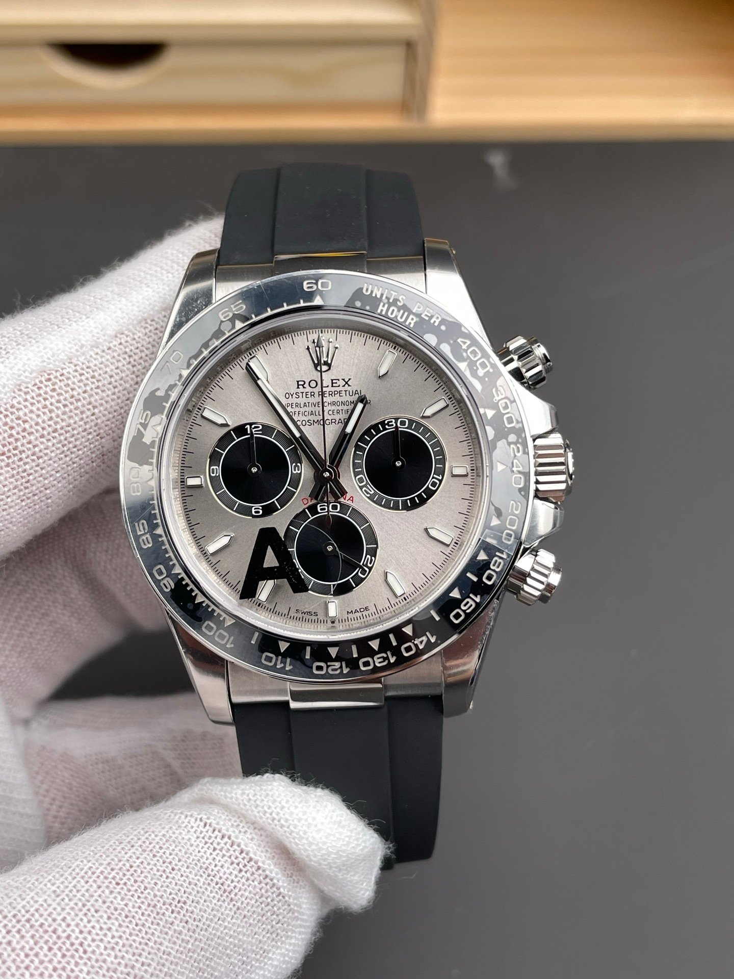 Rolex Daytona Grey Rubber