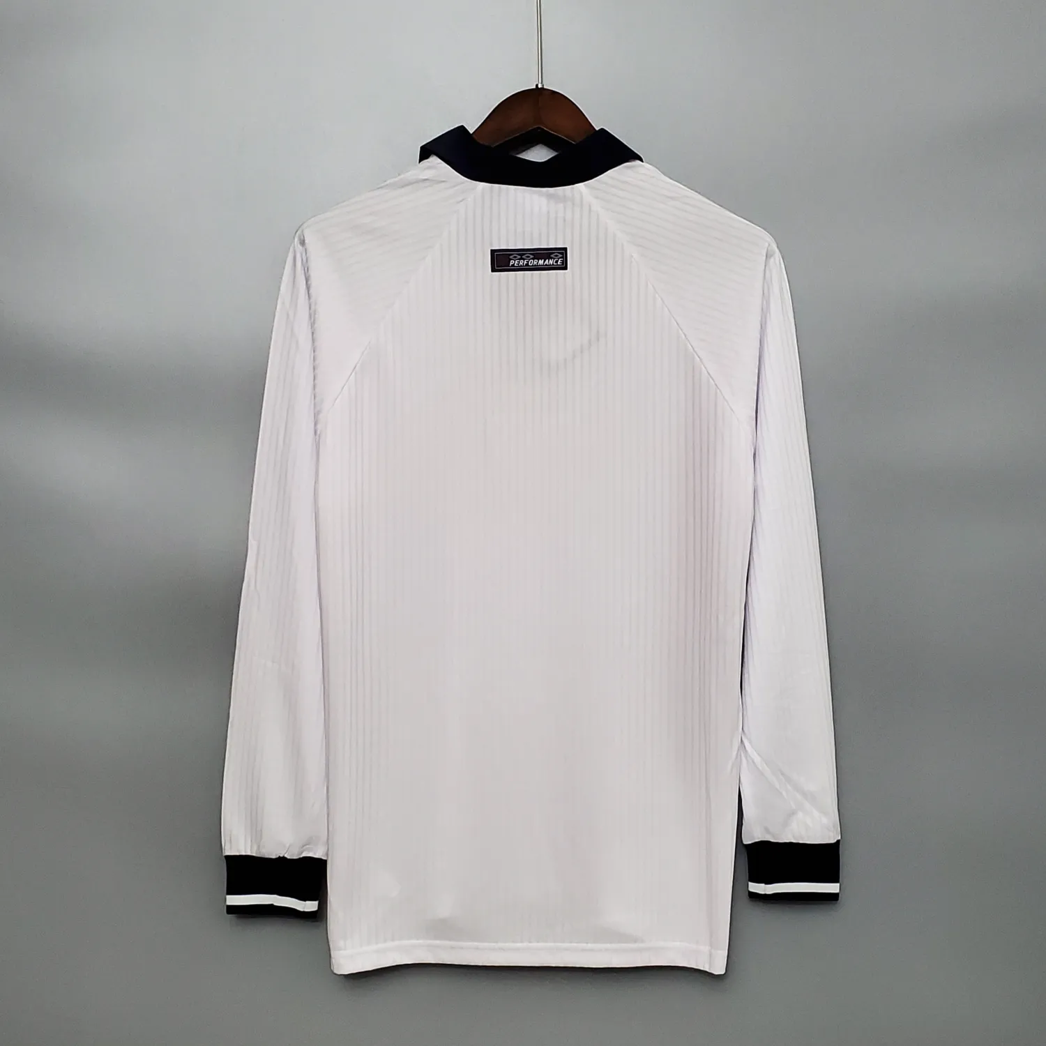 1998 England Home Long Sleeve Retro Jersey - Fans Edition