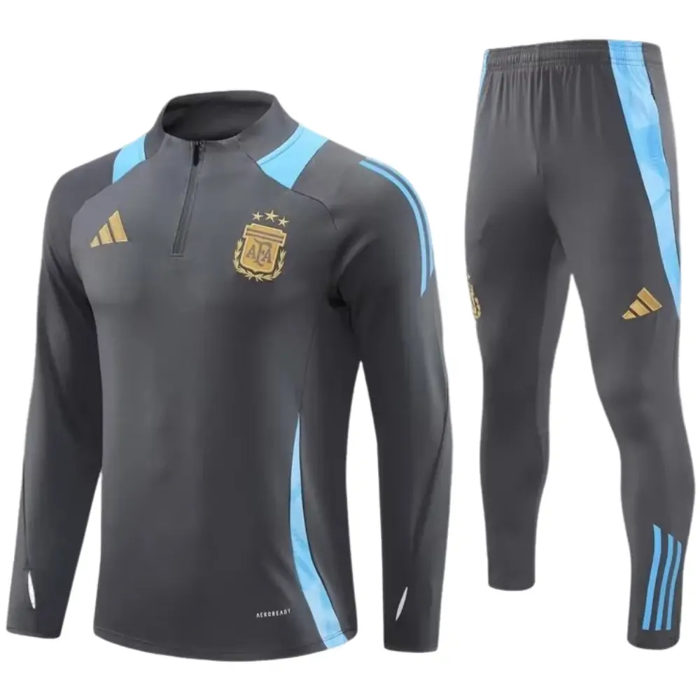2024/25 Argentina half zip training sportswear 1:1 Thailand quality