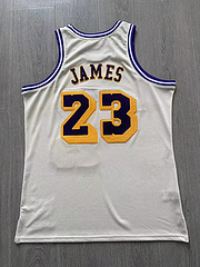 LeBron James Los Angeles Lakers  White 23 MN