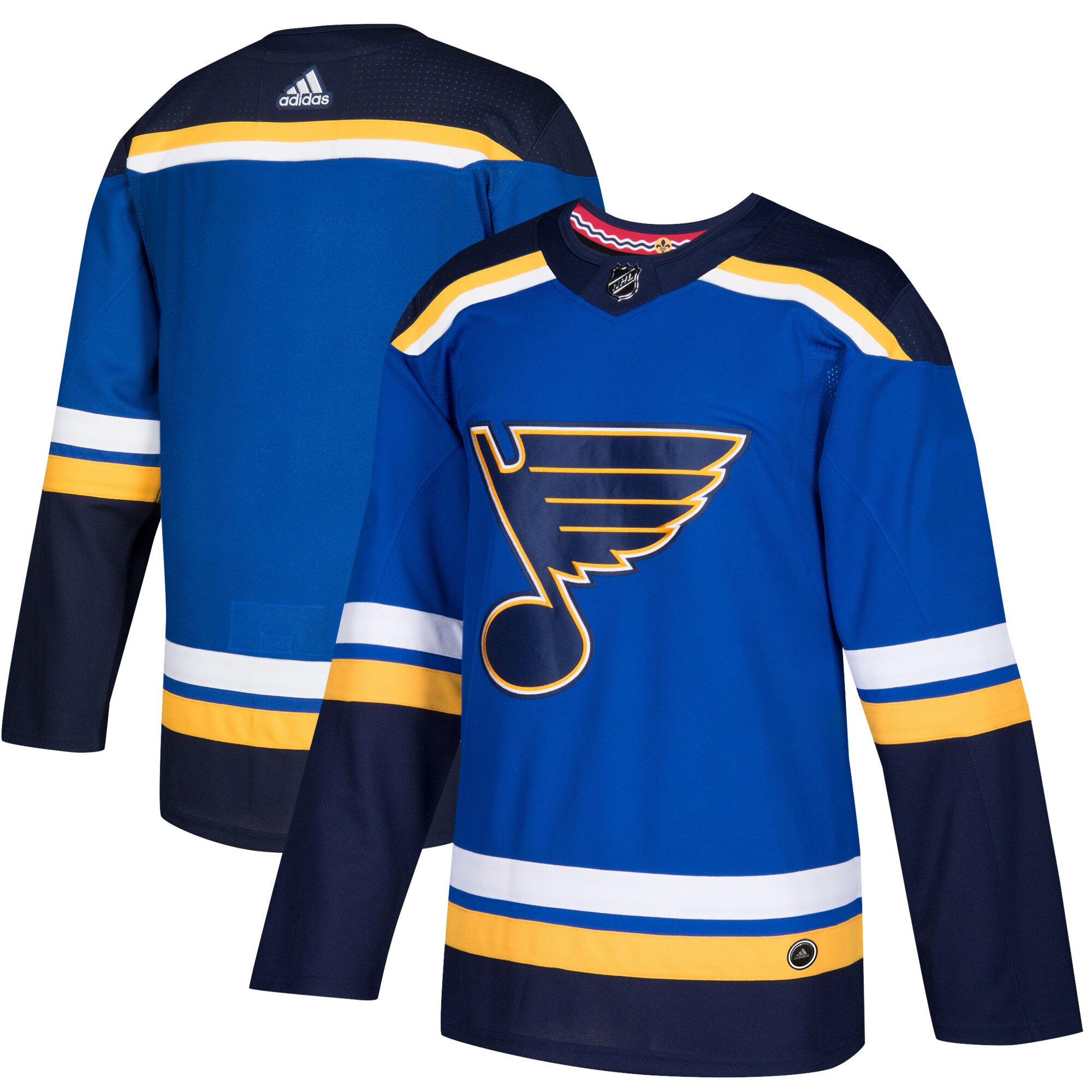 St. Louis Blues  Home  Blank Jersey – Blue
