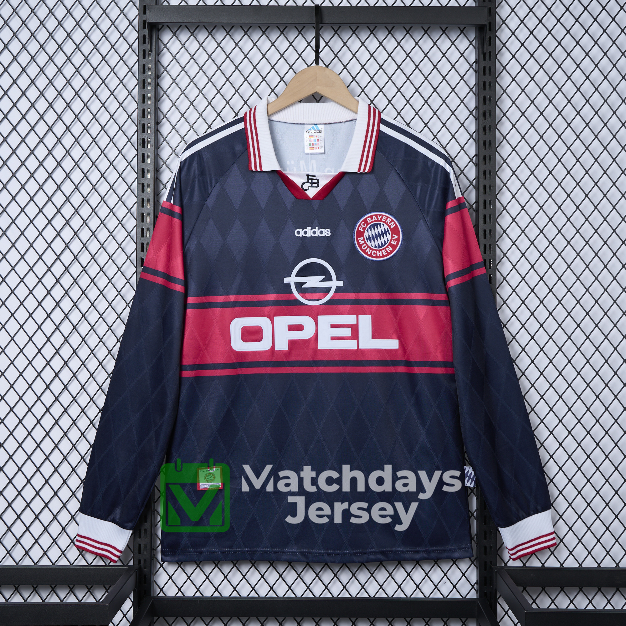Retro Bayern Munich 1997-99 Home Long Jersey