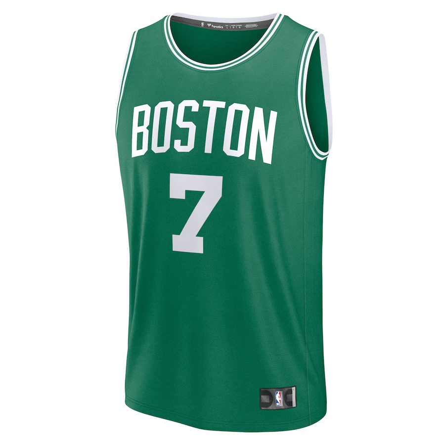 Youth Boston Celtics Jaylen Brown Fanatics Kelly Green Fast Break Replica Jersey - Icon Edition