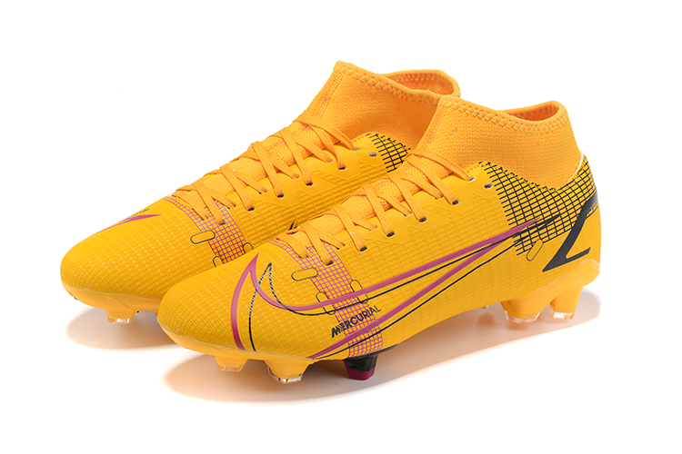 Assassin 14 High Top Socks Knitted Waterproof FG Football Shoes