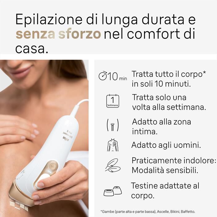 BRAUN - Epilatore a luce pulsata PL5052