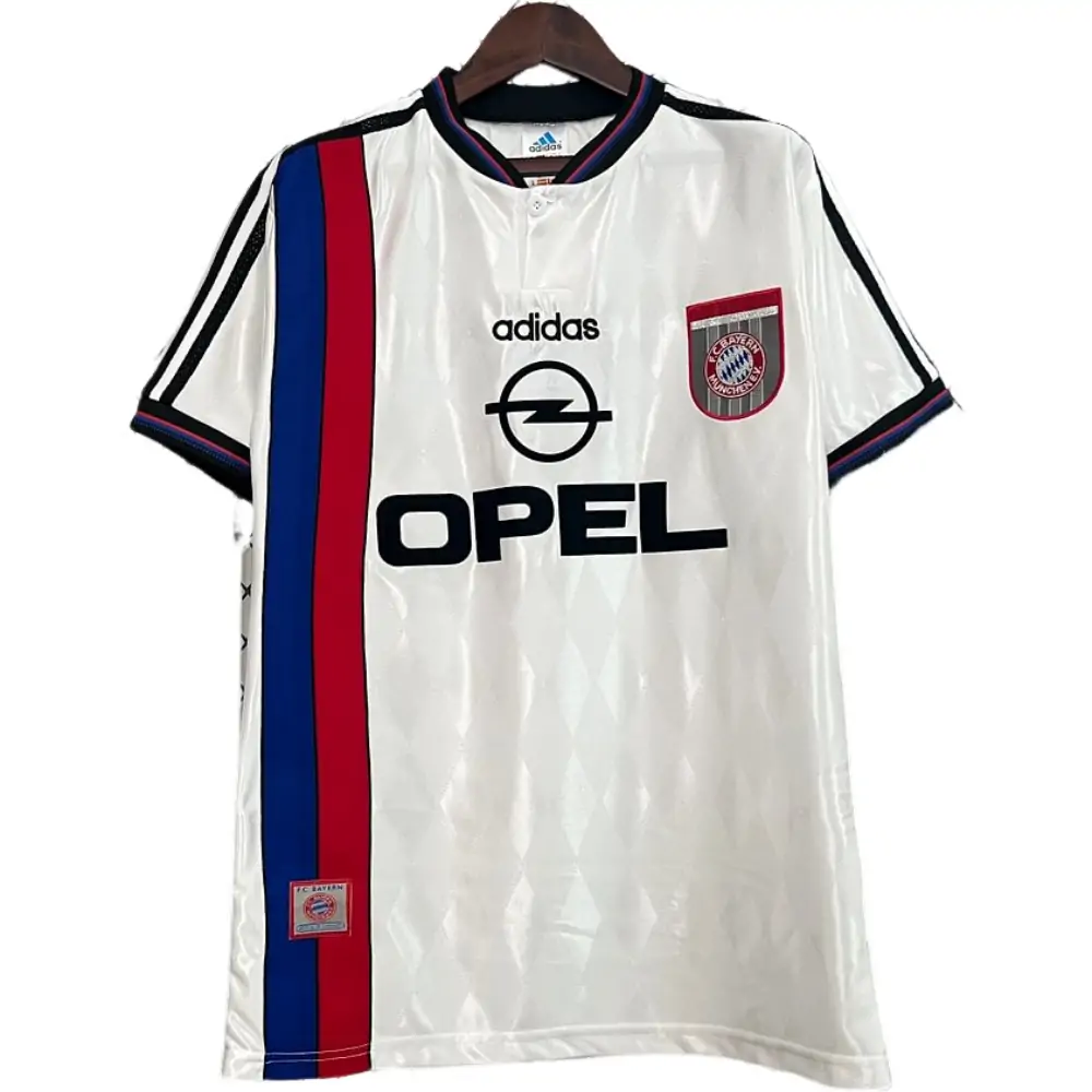 96/98 Bayern Munich retro away jersey - Fans Edition