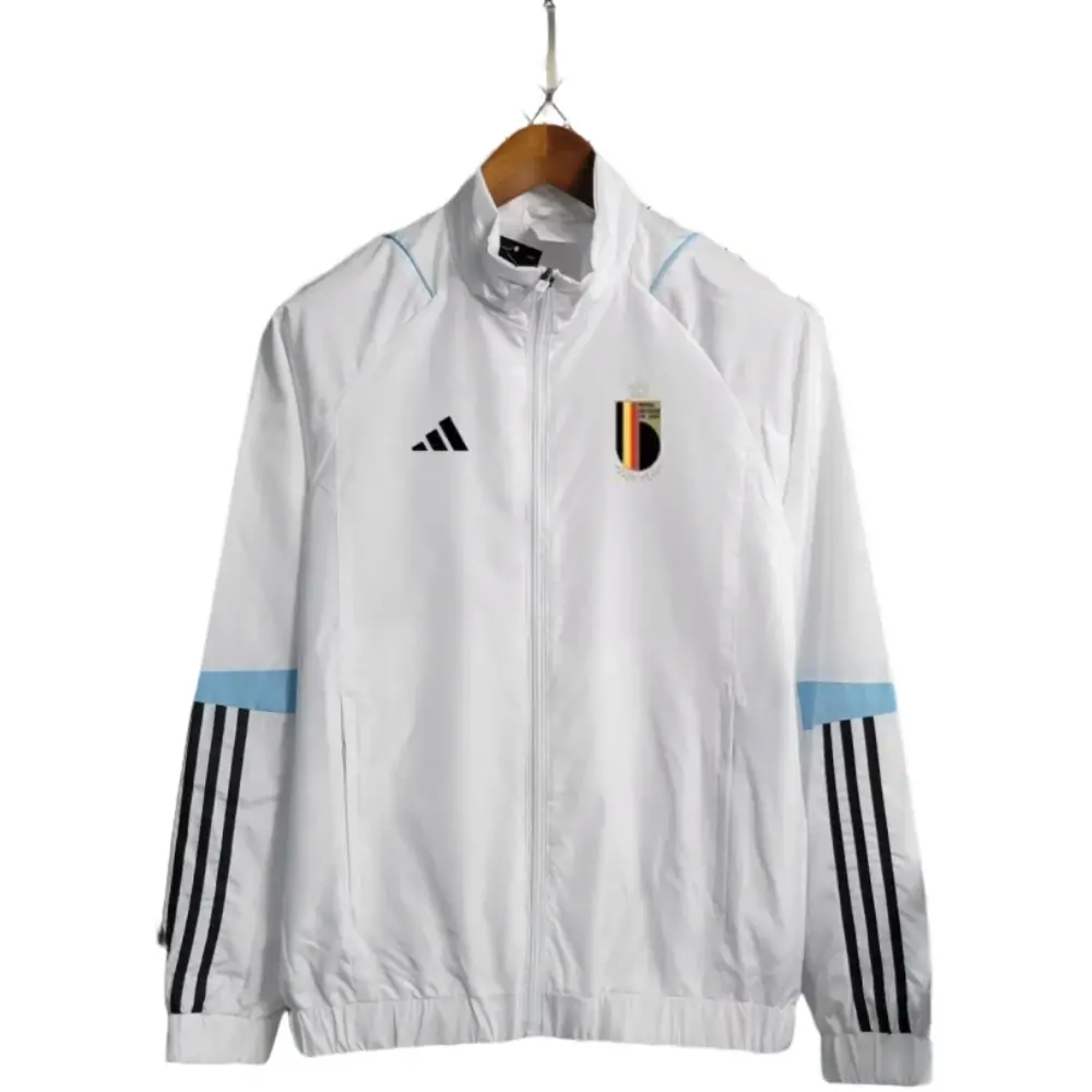 2023/24 Belgium National Team White Windbreaker