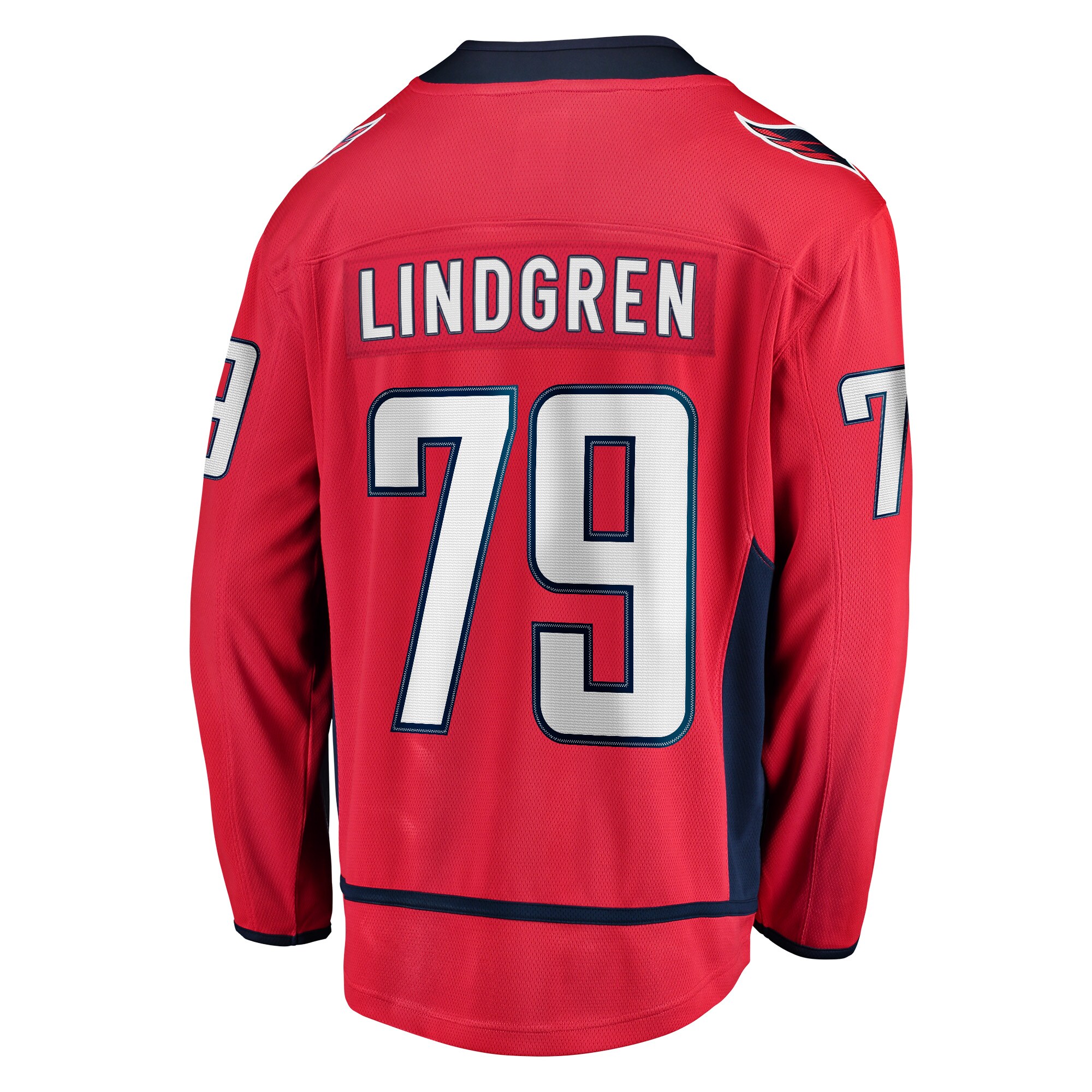 Charlie Lindgren Washington Capitals Fanatics Home Breakaway   Jersey – Red