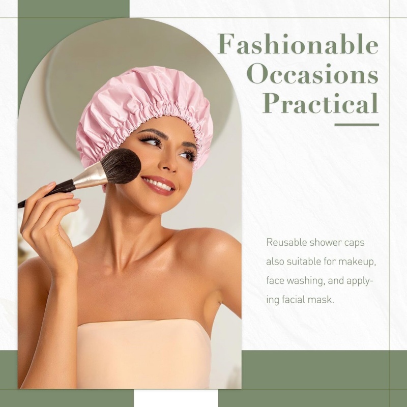 Reusable Shower Cap for Women