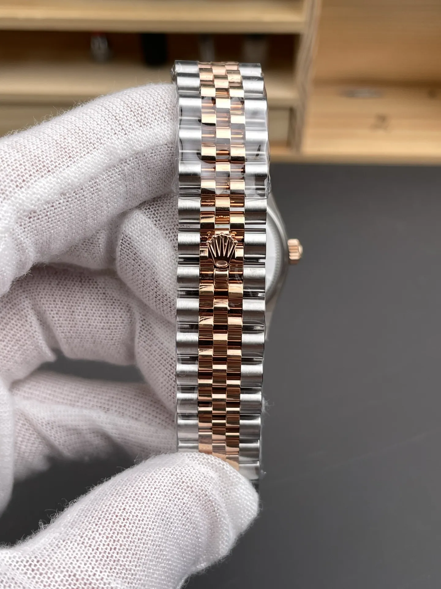 Rolex Datejust Two-Tone Rose Gold Ladies 31mm