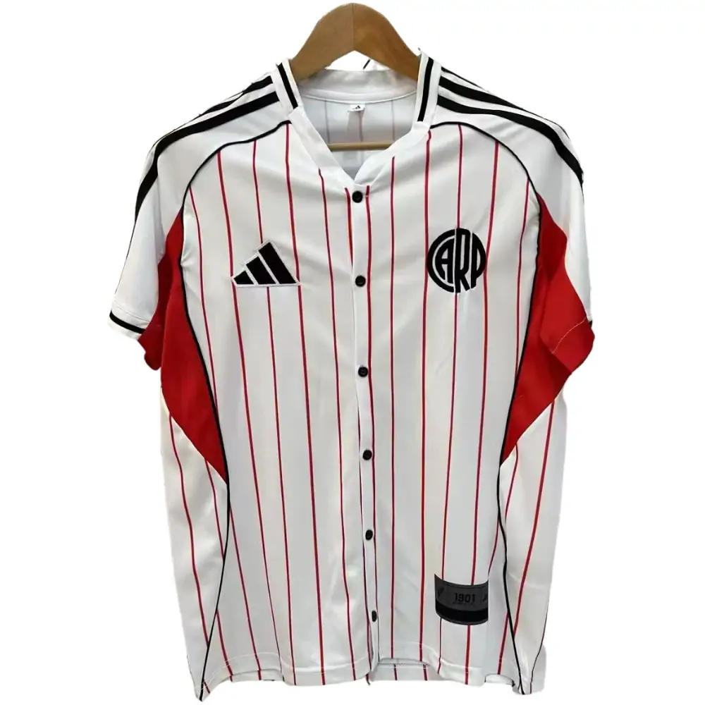 25-26 River Plate Baseball Jersey White
