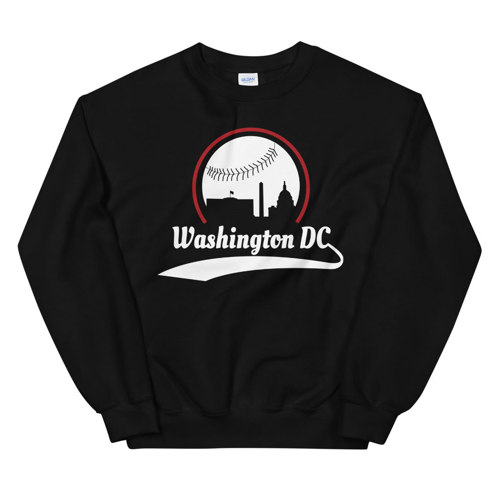 Unisex Washington Nationals Baseball Crewneck Sweatshirt