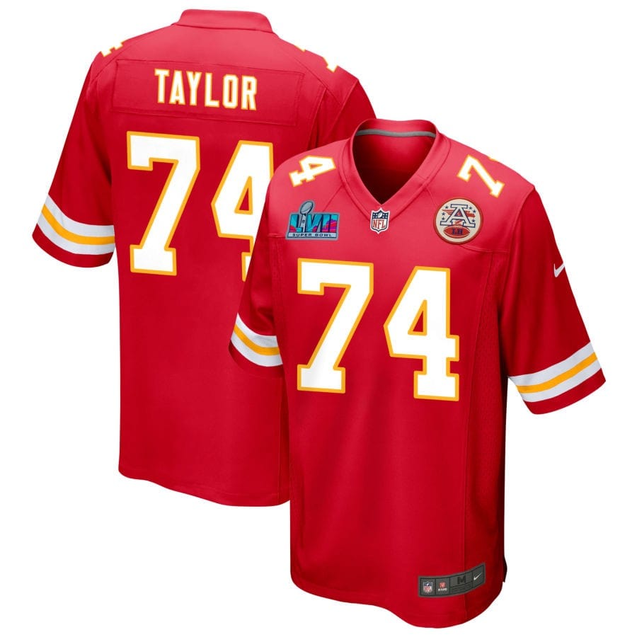 Jawaan Taylor Kansas City Chiefs Super Bowl LVII Game Jersey - Red