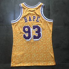 Los Angeles Lakers BAPE Yellow 93 MN
