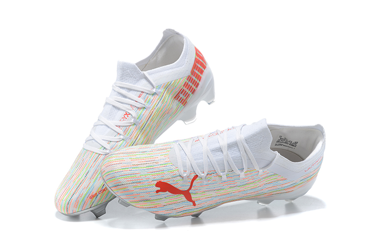 Fully knitted waterproof FG football shoes