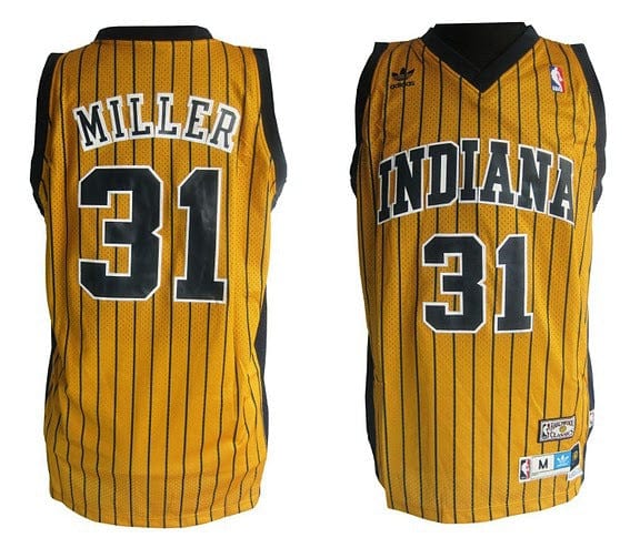 Reggie Miller Indiana Pacers Throwback Jersey