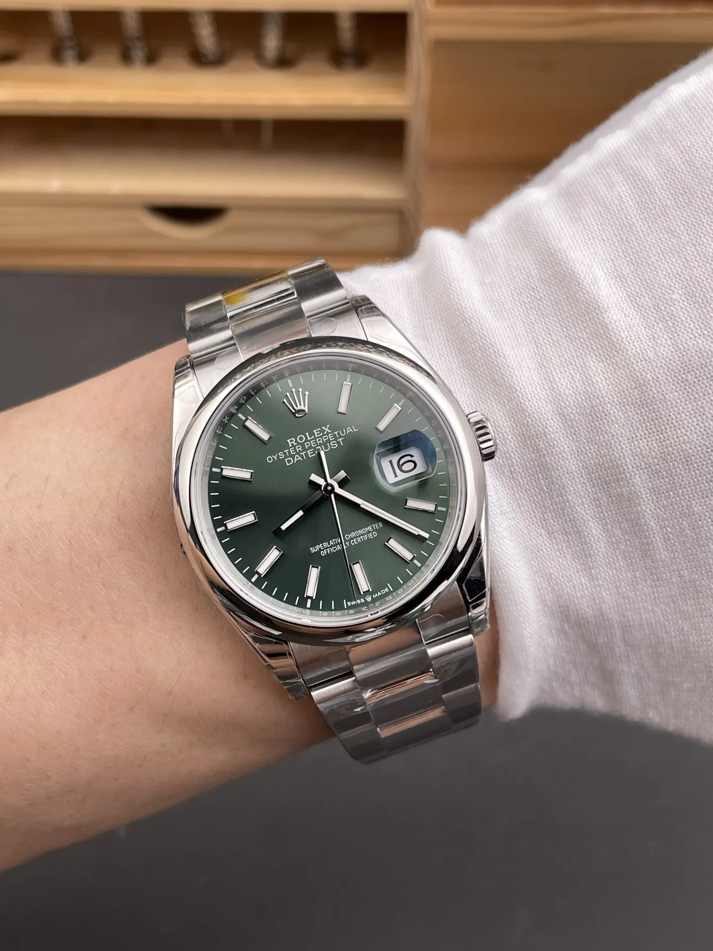 Rolex Datejust Mint Green 36mm