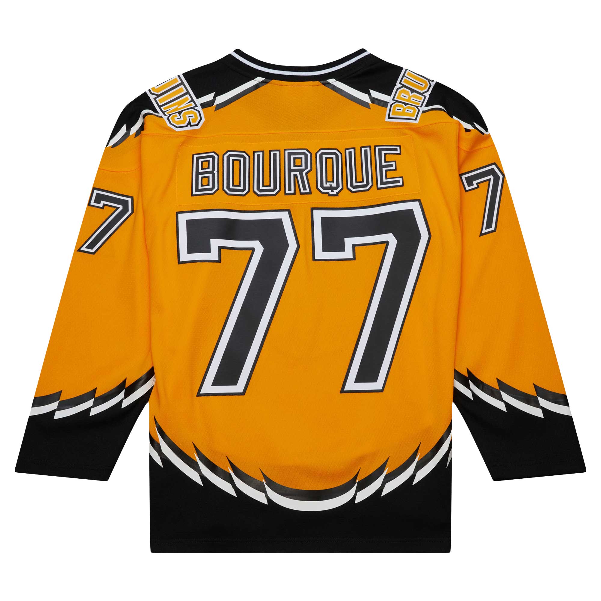 Ray Bourque Boston Bruins Mitchell & Ness  1996/97 Captain Patch Blue Line  Jersey – Gold