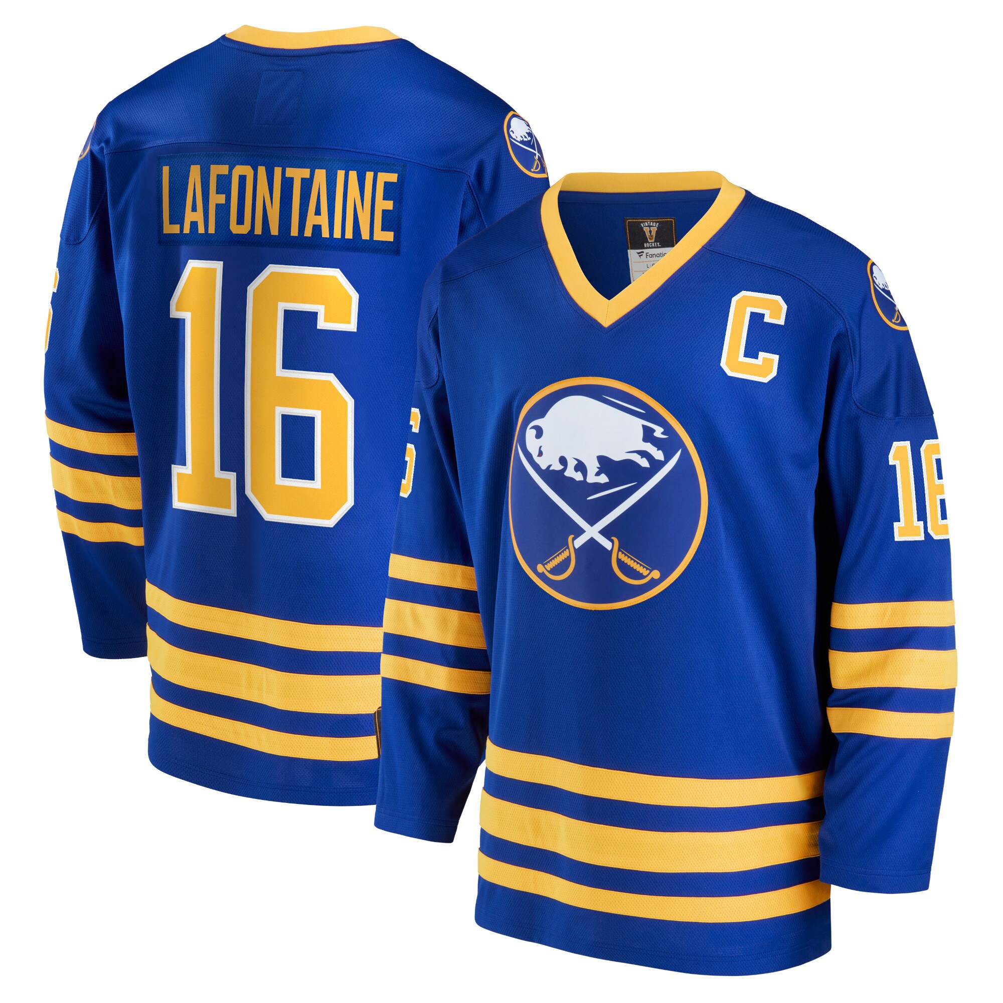 Pat LaFontaine Buffalo Sabres Fanatics Breakaway Retired  Jersey – Royal