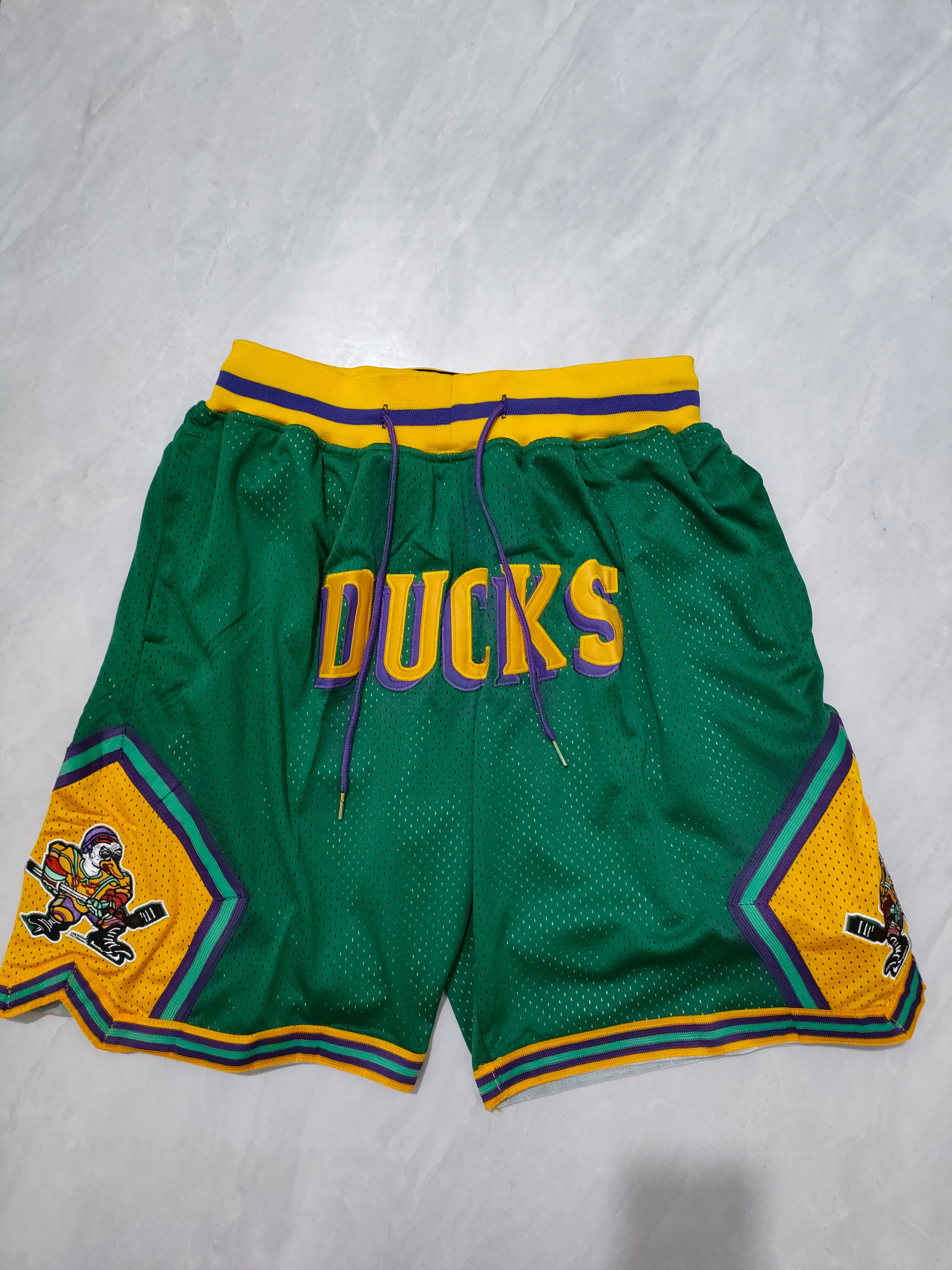Anaheim Ducks Ducks Green Pocket Pants